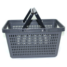 Luxury Shopping Two Handle Plastic Storage Basket